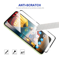 ENKAY Hat-Prince Full Glue High Aluminum-silicon Tempered Glass Film, For Redmi 15C Global 171.5mm / Poco C85, For Redmi 15C 5G / 4G Europe 173.1mm, For Redmi 13X, For Redmi Note 14S 4G, For Redmi Turbo 4, For Xiaomi Poco X7 Pro������������������������...