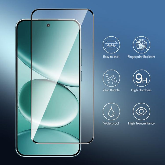 ENKAY Hat-Prince Full Glue High Aluminum-silicon Tempered Glass Film, For Redmi Note 15 Pro 5G Global 163.6mm, For Redmi 15C Global 171mm / Poco C85, For Redmi 15C 5G / 4G EU 173mm, For Redmi 13X, For Redmi Note 14S 4G, For Redmi Turbo 4               ...