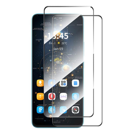 2pcs ENKAY Hat-Prince Full Glue High Aluminum-silicon Tempered Glass Film, For Xiaomi Poco M8 Power 5G, For Xiaomi Poco F9 Pro 5G, For Redmi Note 17 4G Global 171mm, For Redmi A7 4G 171.8mm, For Redmi 17C 4G, For Redmi Note 15 Pro 5G Global 163.6mm    ...