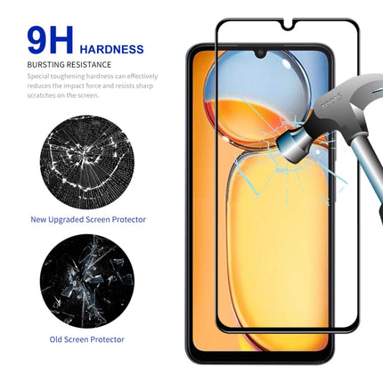 10pcs ENKAY Hat-Prince Full Glue High Aluminum-silicon Tempered Glass Film, For Xiaomi Redmi 13C, For Xiaomi Poco M6 Pro 5G, For Xiaomi Redmi 12 5G Global, For Xiaomi Redmi 12 4G, For Xiaomi Poco C51 4G, For Xiaomi Poco C50 4G                          ...