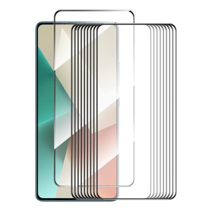 10pcs ENKAY Hat-Prince Full Glue High Aluminum-silicon Tempered Glass Film, For Xiaomi Redmi 13C, For Xiaomi Poco M6 Pro 5G, For Xiaomi Redmi 12 5G Global, For Xiaomi Redmi 12 4G, For Xiaomi Poco C51 4G, For Xiaomi Poco C50 4G                          ...