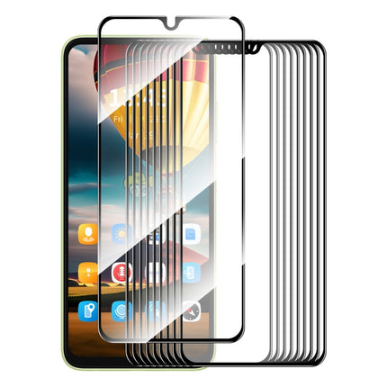 10pcs ENKAY Hat-Prince Full Glue High Aluminum-silicon Tempered Glass Film, For Xiaomi Poco M8 Power 5G, For Xiaomi Poco F9 Pro 5G, For Redmi Note 17 4G Global 171mm, For Redmi A7 4G 171.8mm, For Redmi 17C 4G, For Redmi 15a 5G                          ...