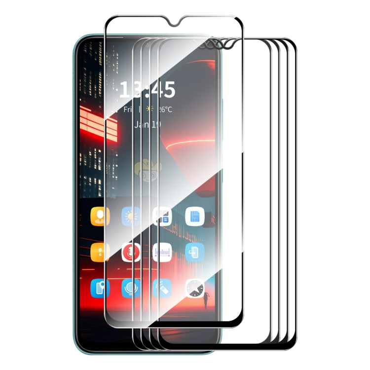 10pcs ENKAY Hat-Prince Full Glue High Aluminum-silicon Tempered Glass Film, For Redmi 15C Global 171.5mm / Poco C85, For Redmi 13X, For Redmi Note 14S 4G, For Redmi Turbo 4, For Xiaomi Poco X7 Pro, For Redmi Note 14 4G 163.25mm, For Redmi A4 5G��������...
