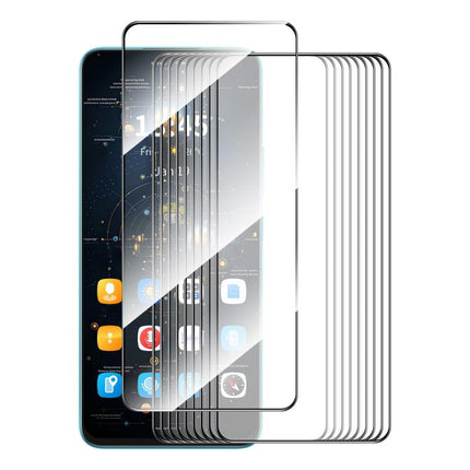 10pcs ENKAY Hat-Prince Full Glue High Aluminum-silicon Tempered Glass Film, For Redmi Note 17 4G / 5G Global 169.7mm, For Xiaomi Poco M8 Power 5G, For Redmi K100 Pro Max / Poco F9 Ultra 5G, For Xiaomi Poco F9 Pro 5G, For Redmi 17 4G / 5G Global 170mm  ...