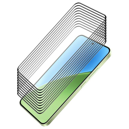 10pcs ENKAY Hat-Prince Full Glue High Aluminum-silicon Tempered Glass Film, For Xiaomi Poco M8 Power 5G, For Xiaomi Poco F9 Pro 5G, For Redmi Note 17 4G Global 171mm, For Redmi A7 4G 171.8mm, For Redmi 17C 4G, For Redmi 15a 5G                          ...