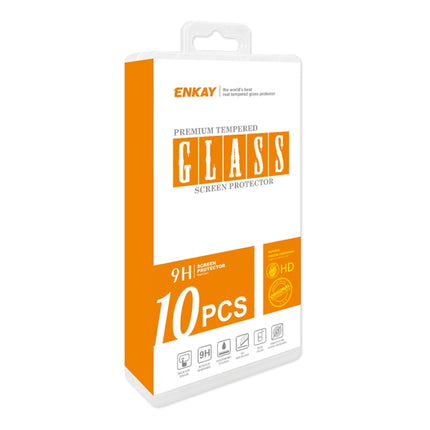 10pcs ENKAY Hat-Prince Full Glue High Aluminum-silicon Tempered Glass Film, For Xiaomi Redmi 13C, For Xiaomi Poco M6 Pro 5G, For Xiaomi Redmi 12 5G Global, For Xiaomi Redmi 12 4G, For Xiaomi Poco C51 4G, For Xiaomi Poco C50 4G                          ...