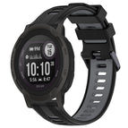 For Garmin Instinct 2 / Black+Grey