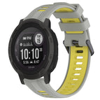 For Garmin Instinct 2 / Grey+Yellow