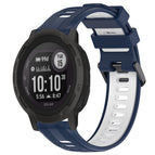 For Garmin Instinct 2 / Midnight Blue+White