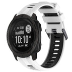 For Garmin Instinct / White+Black
