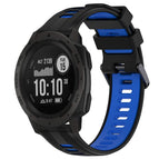 For Garmin Instinct / Black+Blue