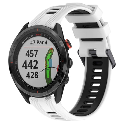 Sports Two-Color Silicone Watch Band, For Garmin Approach S62, For Garmin Fenix 6 Pro