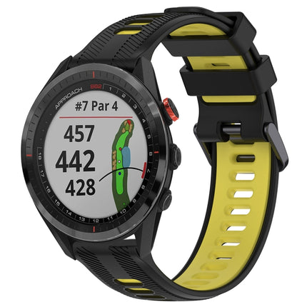 Sports Two-Color Silicone Watch Band, For Garmin Approach S62, For Garmin Fenix 6 Pro