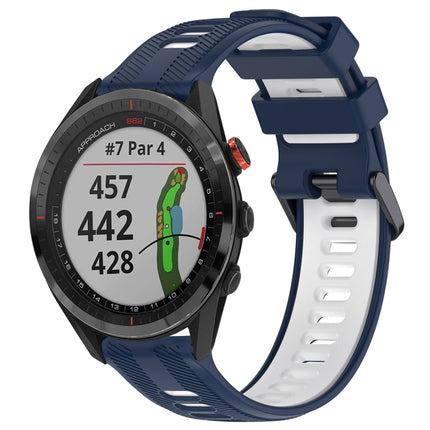 Sports Two-Color Silicone Watch Band, For Garmin Approach S62, For Garmin Fenix 6 Pro