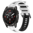 For Garmin EPIX Pro 47mm / White+Black
