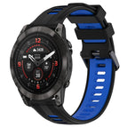 For Garmin EPIX Pro 47mm / Black+Blue