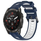 For Garmin EPIX Pro 47mm / Midnight Blue+White
