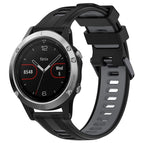 For Garmin Fenix 5 / Black+Grey