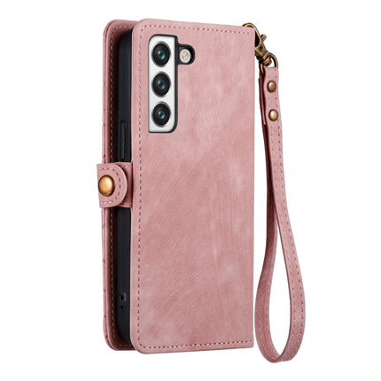 Geometric Zipper Wallet Side Buckle Leather Phone Case, For Samsung Galaxy S22 5G, For Samsung Galaxy A13 5G, For Samsung Galaxy A41, For Samsung Galaxy A22 4G