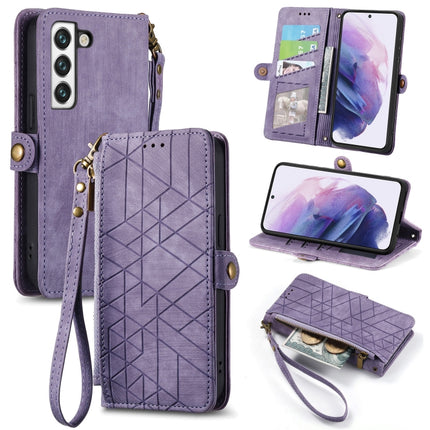 Geometric Zipper Wallet Side Buckle Leather Phone Case, For Samsung Galaxy A14 5G, For Samsung Galaxy S20 FE, For Samsung Galaxy M33, For Samsung Galaxy M23