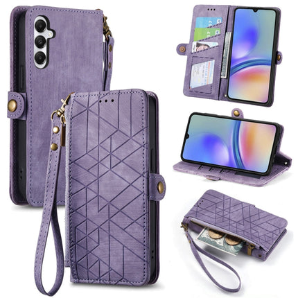 Geometric Zipper Wallet Side Buckle Leather Phone Case, Samsung Galaxy A05s, For Samsung Galaxy A25 5G, For Samsung Galaxy S23 FE 5G, For Samsung Galaxy A24 4G