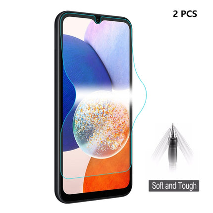 2pcs ENKAY Hat-Prince Full Glue Coverage Soft Explosion-proof Hydrogel Film, For Samsung Galaxy A07, For Samsung Galaxy A17, For Samsung Galaxy M56, For Samsung Galaxy F16 / M16, For Samsung Galaxy F06 / M06, For Samsung Galaxy A36 5G / A56 5G���������...