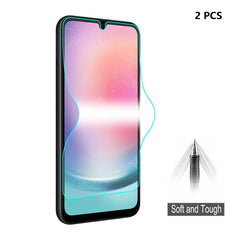 2pcs ENKAY Hat-Prince Full Glue Coverage Soft Explosion-proof Hydrogel Film, For Samsung Galaxy A26, For Samsung Galaxy S25 Ultra, For Samsung Galaxy A06 4G, For Samsung Galaxy S24 FE 5G, For Samsung Galaxy A36 5G / A56 5G, For Samsung Galaxy A16 4G / ...