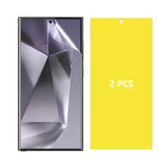 2pcs ENKAY Hat-Prince Full Glue Coverage Soft Explosion-proof Hydrogel Film, For Samsung Galaxy A26, For Samsung Galaxy S25 Ultra, For Samsung Galaxy A06 4G, For Samsung Galaxy S24 FE 5G, For Samsung Galaxy A36 5G / A56 5G, For Samsung Galaxy A16 4G / ...