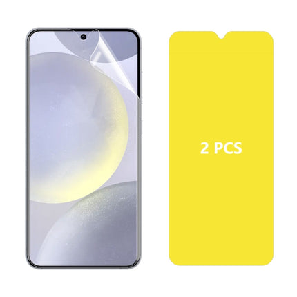 2pcs ENKAY Hat-Prince Full Glue Coverage Soft Explosion-proof Hydrogel Film, For Samsung Galaxy A07, For Samsung Galaxy A17, For Samsung Galaxy M56, For Samsung Galaxy F16 / M16, For Samsung Galaxy F06 / M06, For Samsung Galaxy A36 5G / A56 5G���������...
