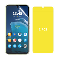 2pcs ENKAY Hat-Prince Full Glue Coverage Soft Explosion-proof Hydrogel Film, For Samsung Galaxy A26, For Samsung Galaxy S25 Ultra, For Samsung Galaxy A06 4G, For Samsung Galaxy S24 FE 5G, For Samsung Galaxy A36 5G / A56 5G, For Samsung Galaxy A16 4G / ...