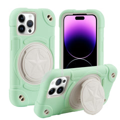 Shield PC Hybrid Silicone Phone Case, For iPhone 14, For iPhone 14 Pro Max, For iPhone 13 Pro Max