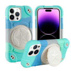 Shield PC Hybrid Silicone Phone Case, For iPhone 14, For iPhone 14 Pro Max, For iPhone 13 Pro Max