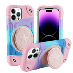 For iPhone 14 Pro Max / Camouflag  Pink
