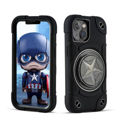 Shield PC Hybrid Silicone Phone Case, For iPhone 14, For iPhone 14 Pro Max, For iPhone 13 Pro Max