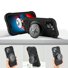 Shield PC Hybrid Silicone Phone Case, For iPhone 14, For iPhone 14 Pro Max, For iPhone 13 Pro Max