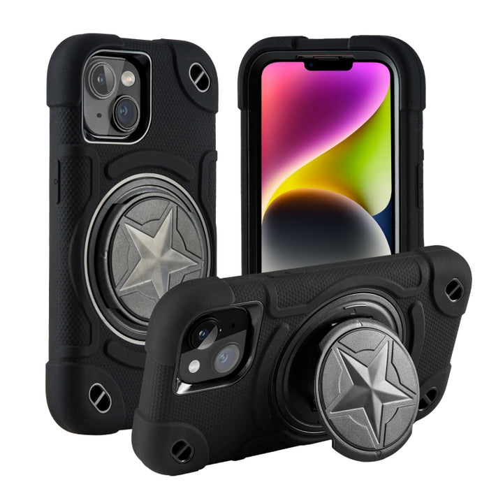 Funda híbrida de silicona para teléfono Shield PC, para iPhone 14, para iPhone 14 Pro Max, para iPhone 13 Pro Max