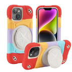 For iPhone 14 / Camouflag Red