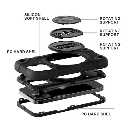Shield PC Hybrid Silicone Phone Case, For iPhone 13 Pro Max, For iPhone 13