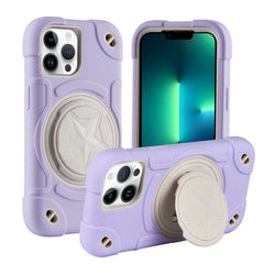 Shield PC Hybrid Silicone Phone Case, For iPhone 14, For iPhone 14 Pro Max, For iPhone 13 Pro Max