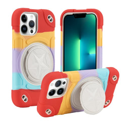 Shield PC Hybrid Silicone Phone Case, For iPhone 14, For iPhone 14 Pro Max, For iPhone 13 Pro Max