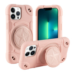 Shield PC Hybrid Silicone Phone Case, For iPhone 14, For iPhone 14 Pro Max, For iPhone 13 Pro Max