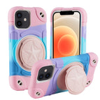 For iPhone 12 / Camouflage Rosa