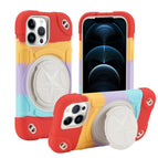 For iPhone 12 Pro / Camouflag Red