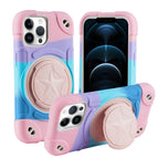 For iPhone 12 Pro / Camouflag  Pink