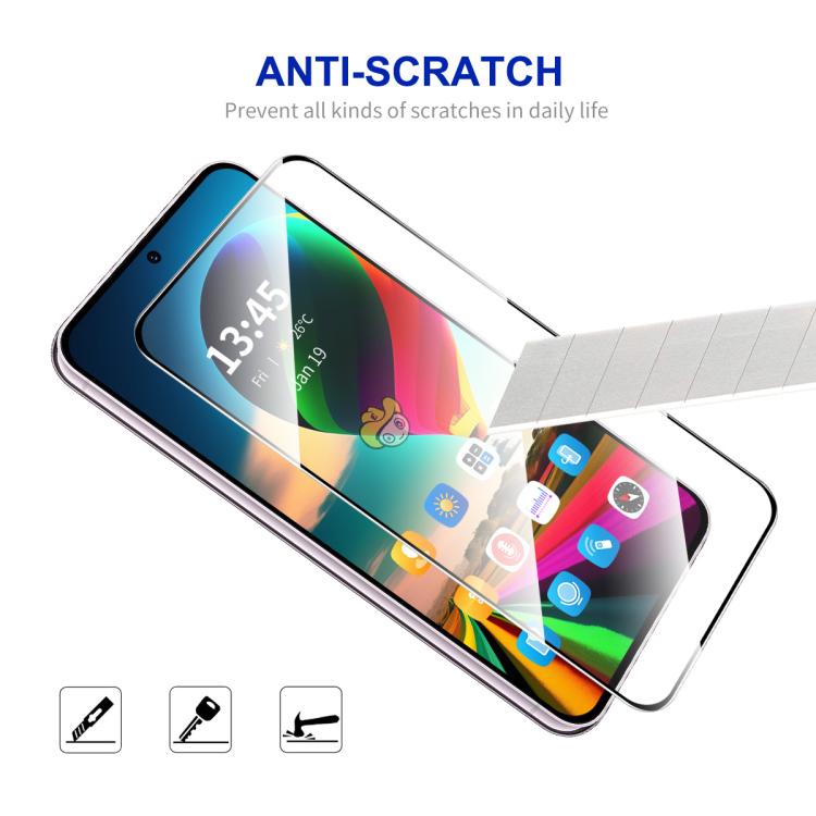 ENKAY Hat-Prince Full Glue High Aluminum-silicon Tempered Glass Film, For Samsung Galaxy S25 FE 5G, For Samsung Galaxy A07 5G, For Samsung Galaxy A17 5G, For Samsung Galaxy M56, For Samsung Galaxy A26 5G, For Samsung Galaxy A16, For Samsung Galaxy A06 ...