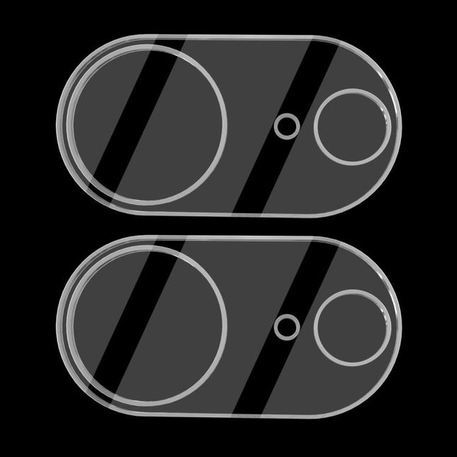 2pcs ENKAY Hat-Prince 9H Rear Camera Lens Tempered Glass Film, For iPhone 17e / 16e, For iPhone 17 Pro Max, For iPhone 17 Pro, For iPhone 17, For iPhone Air, For iPhone 16 Pro / 16 Pro Max, For iPhone 16 / 16 Plus, For iPhone 15 Pro / 15 Pro Max       ...