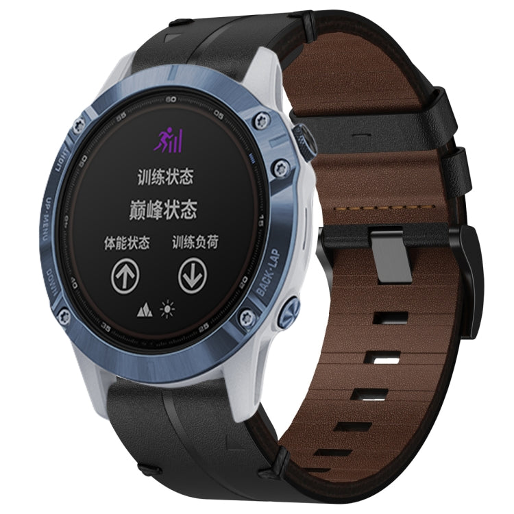 Leather Textured 22mm Watch Band