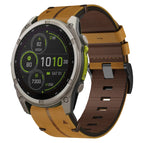 For Garmin Fenix 8 MIP 47mm / Brown