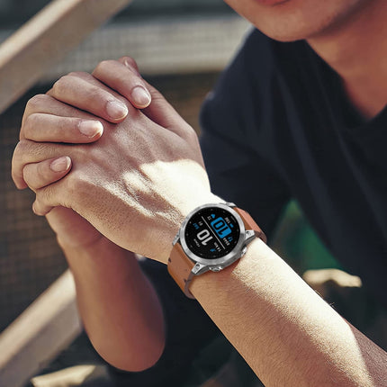 Leather Textured 22mm Watch Band