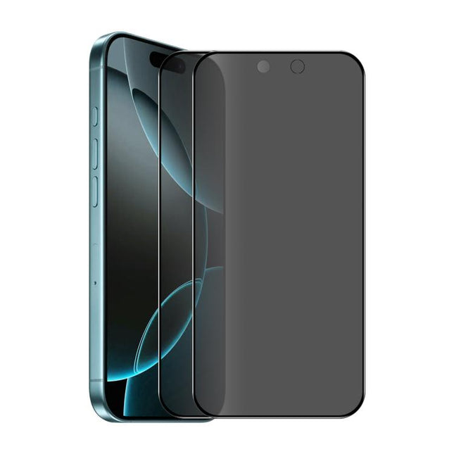2pcs ENKAY Hat-Prince 28° Anti-peeping Tempered Glass Protector Full Screen Film, For iPhone 18 Pro, For iPhone 18 Pro Max, For iPhone 17 Pro Max, For iPhone 17 Pro, For iPhone 17, For iPhone Air, For iPhone 16 Pro Max, For iPhone 16 Pro               ...